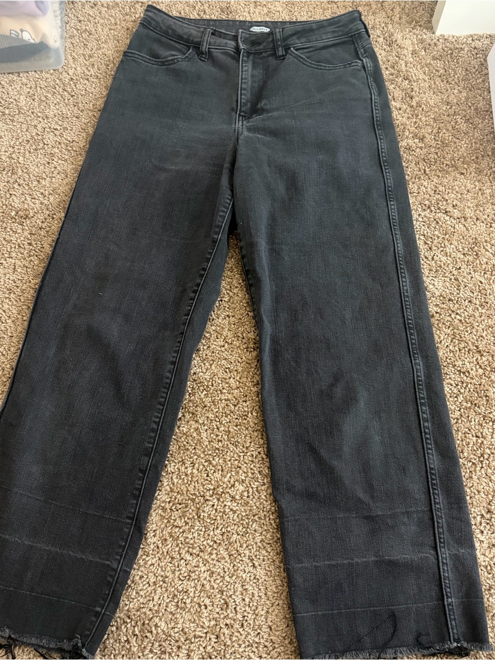 Raw hem tall jeans
